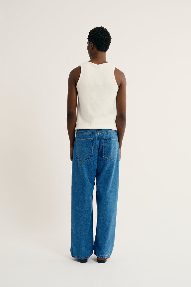 Standard Ribbed Tank Top - Off