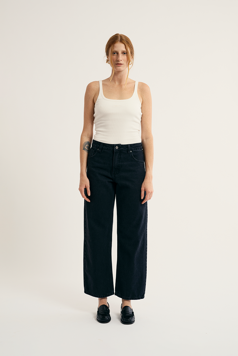 Standard Ribbed Top - Off - hover