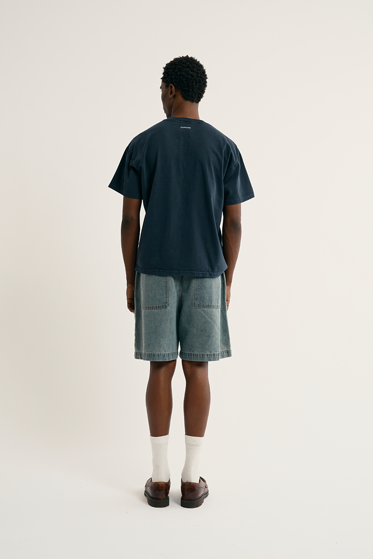 Standard Washed Denim Shorts