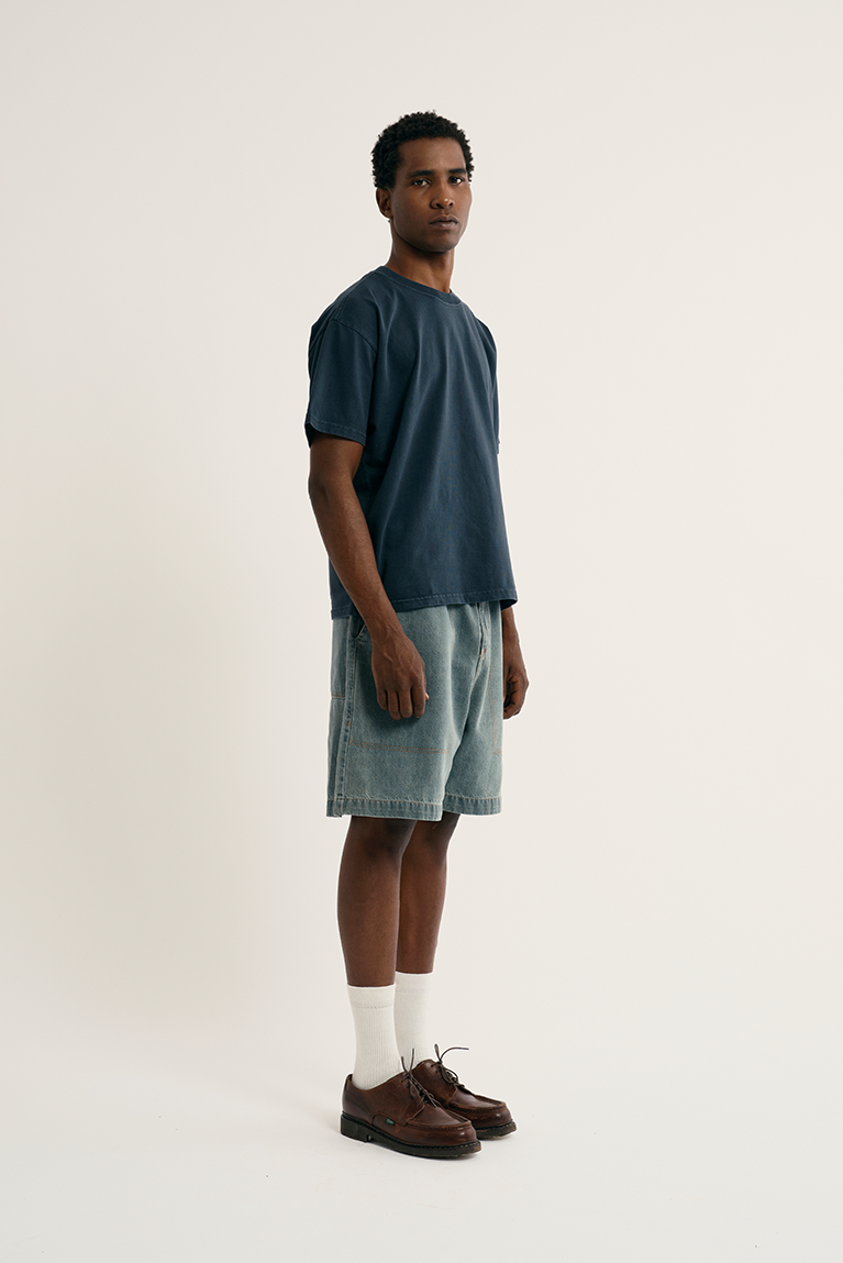Standard Washed Denim Shorts