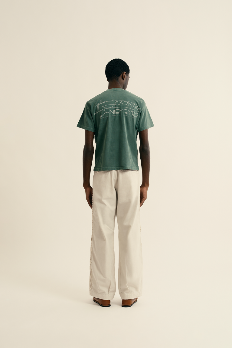 Sketches Boxy T-shirt - Green