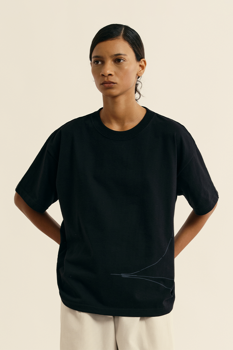 Column T-shirt - Black