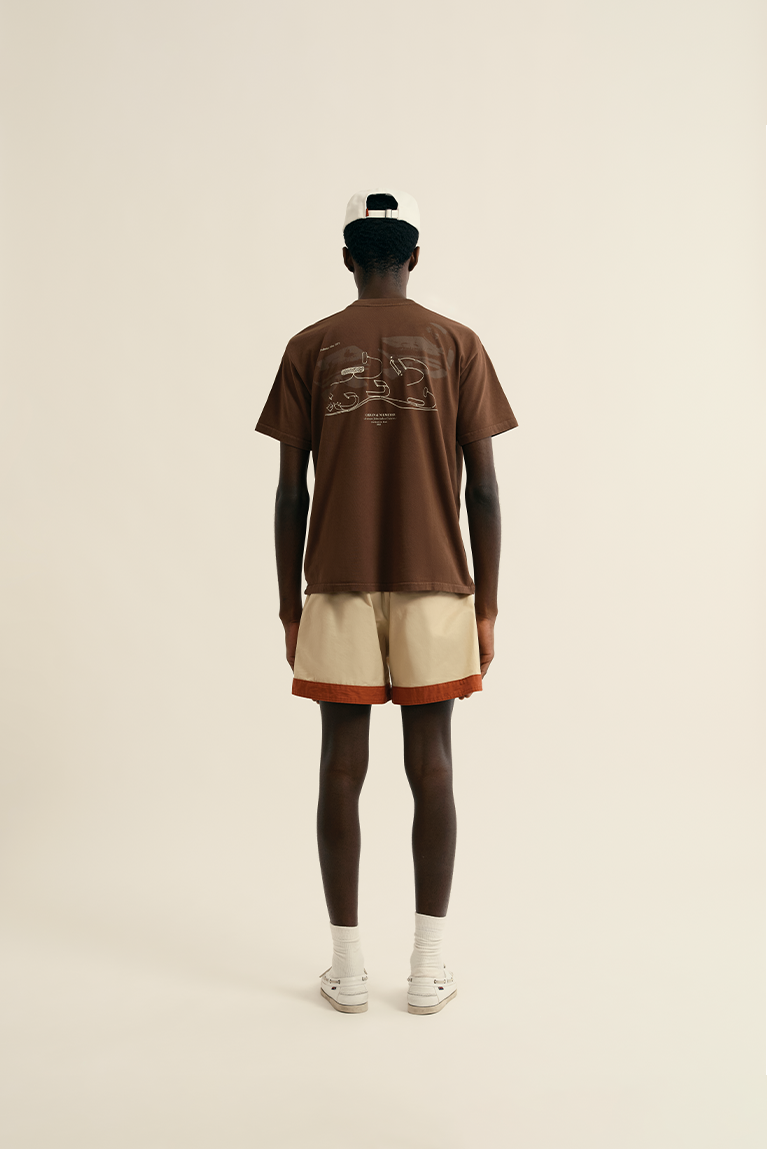 Chair T-shirt - Brown
