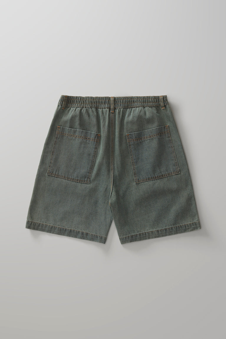 Standard Washed Denim Shorts