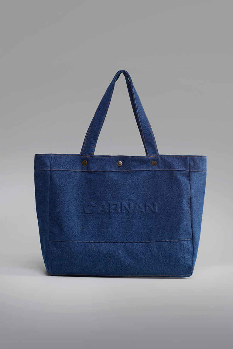 Jeans Tote Bag - Blue