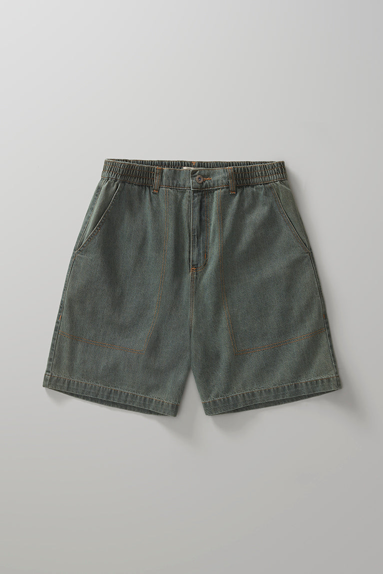 Standard Washed Denim Shorts