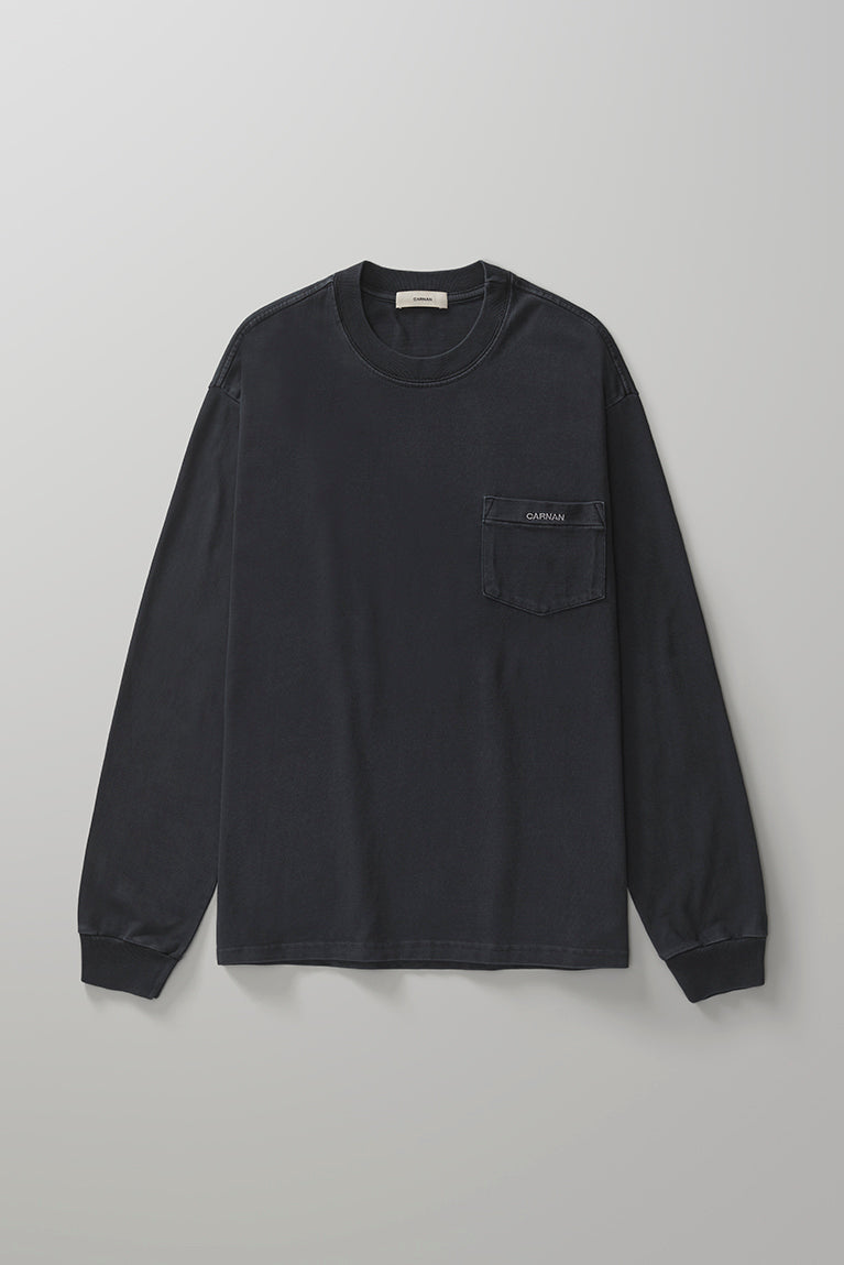 Boxy Premium Long Sleeve - Black