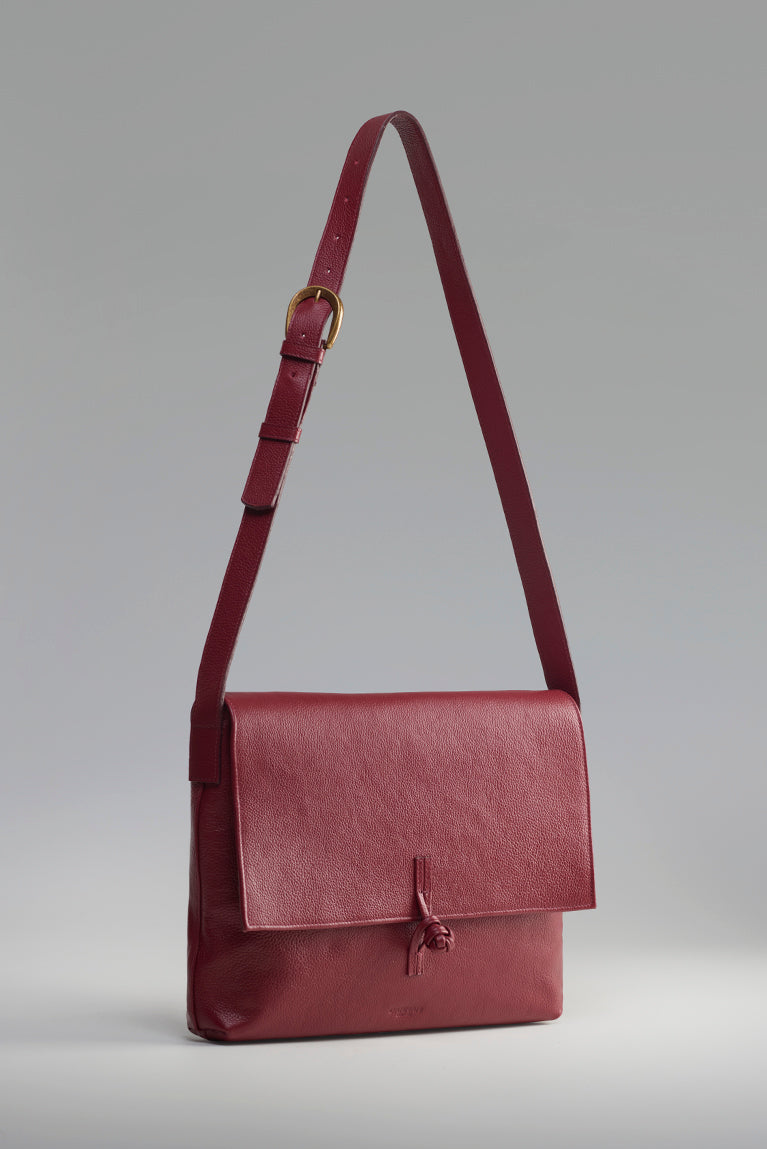 Messenger Leather Bag - hover