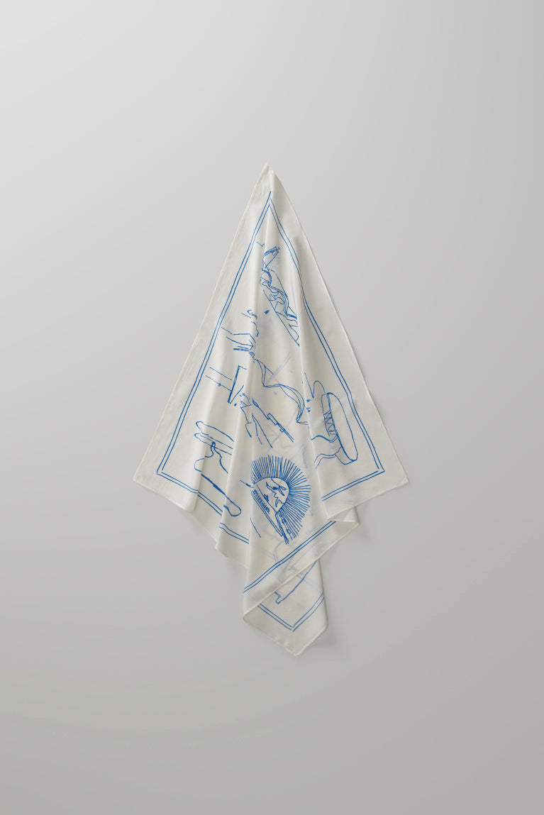 Sketches Scarf - Off