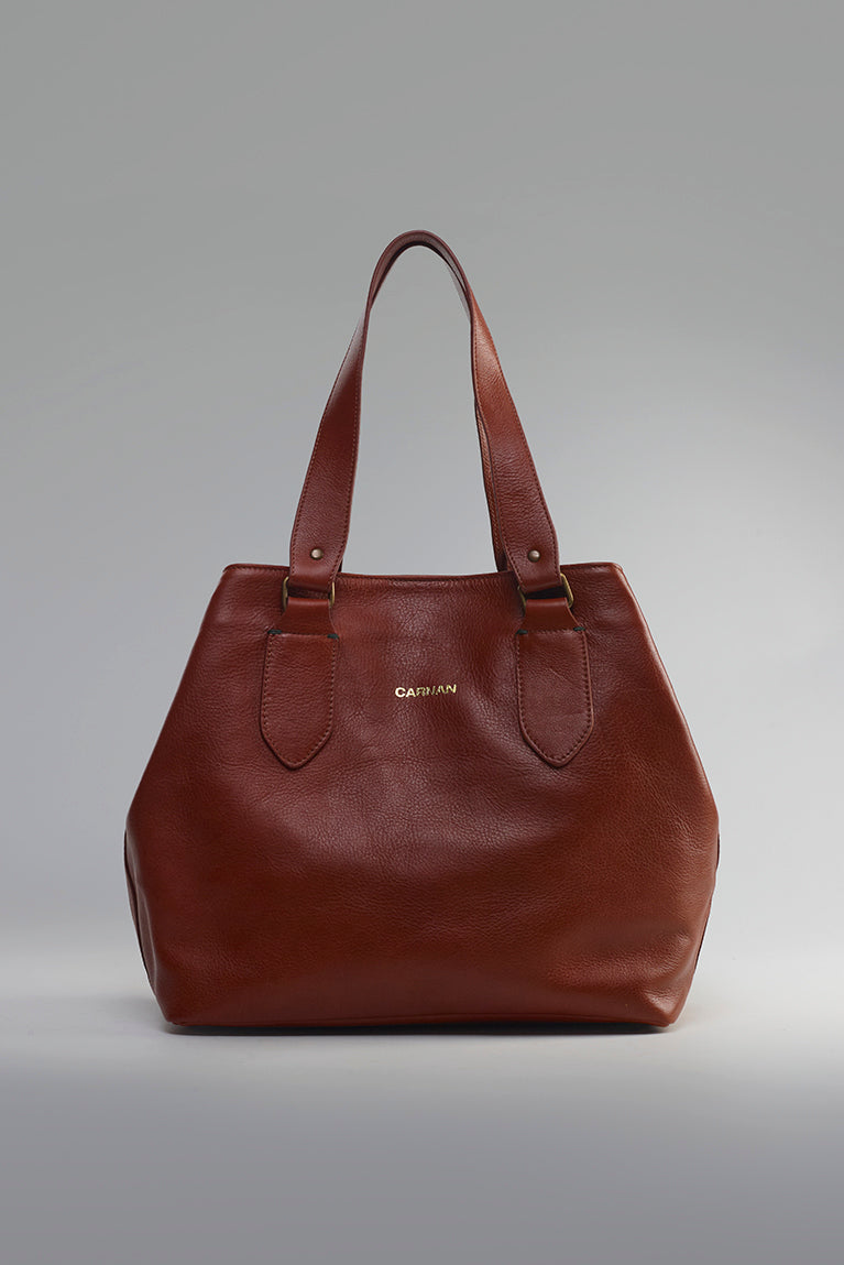 Satchel Bag - Caramel
