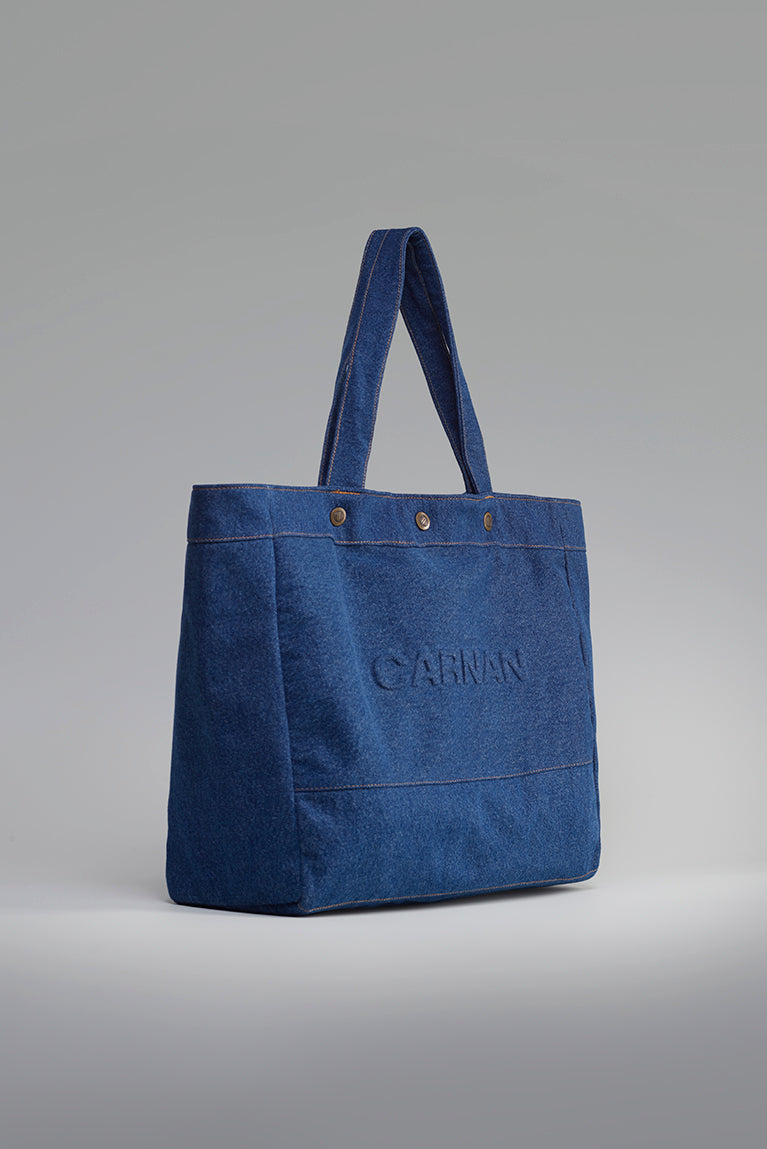 Jeans Tote Bag - Blue