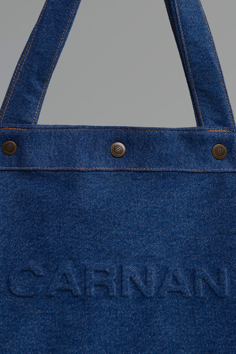 Jeans Tote Bag - Blue