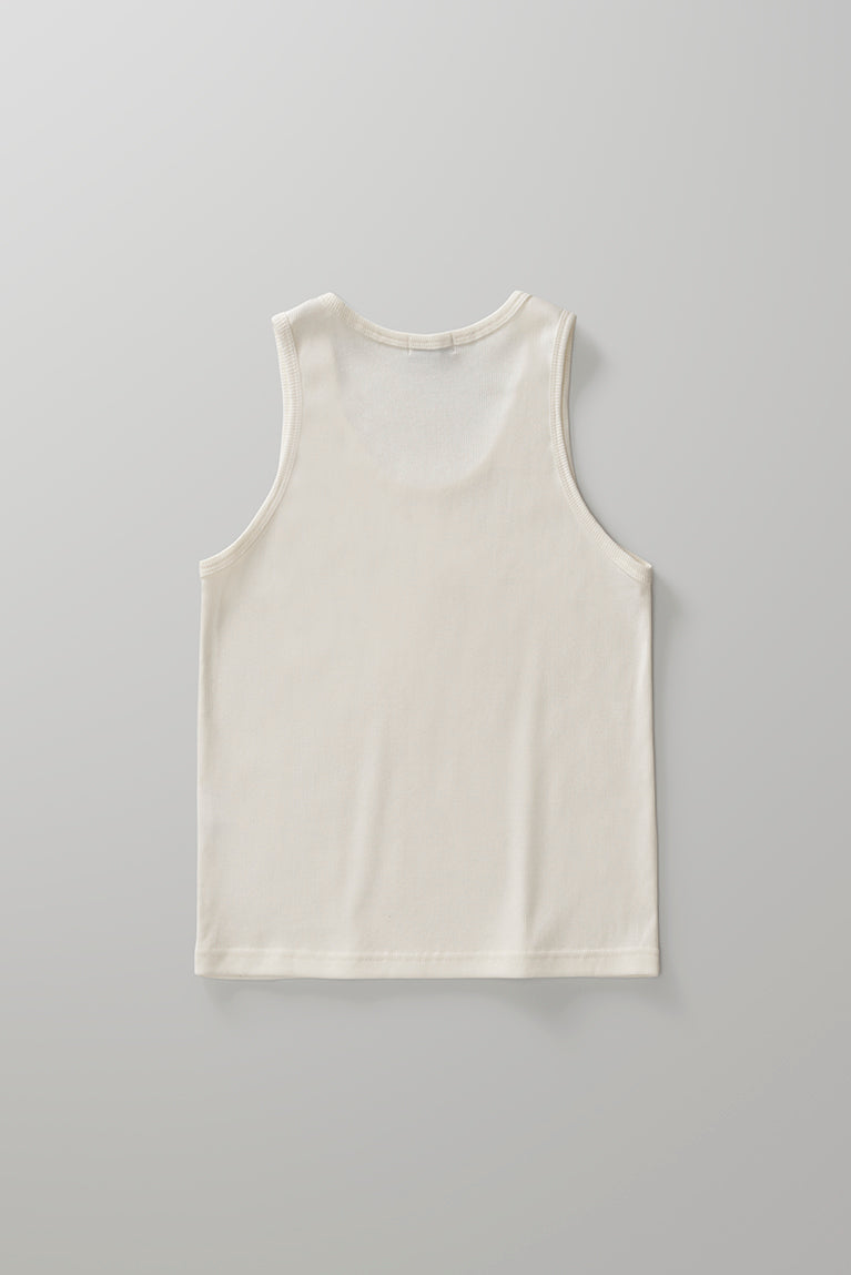 Standard Ribbed Tank Top - Off