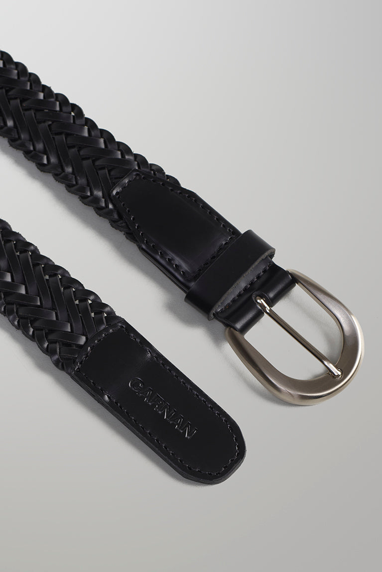 Braided Belt - Black - hover