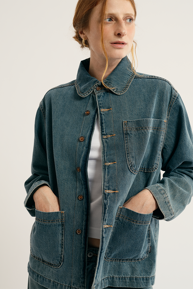 Washed Chore Coat