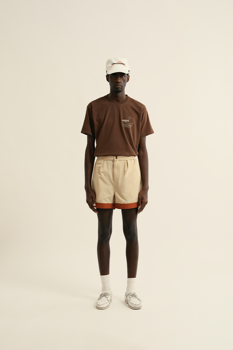 Signature Shorts - Beige - hover