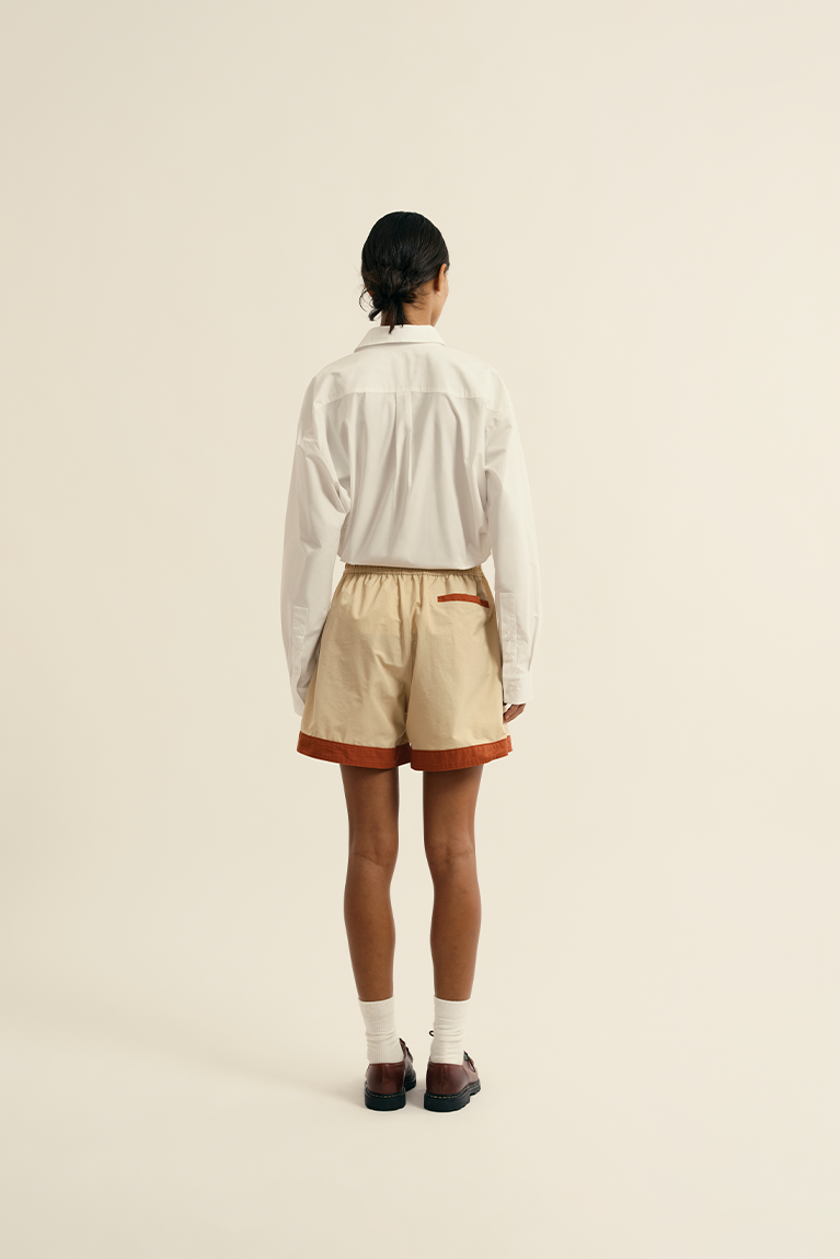 Signature Shorts - Beige
