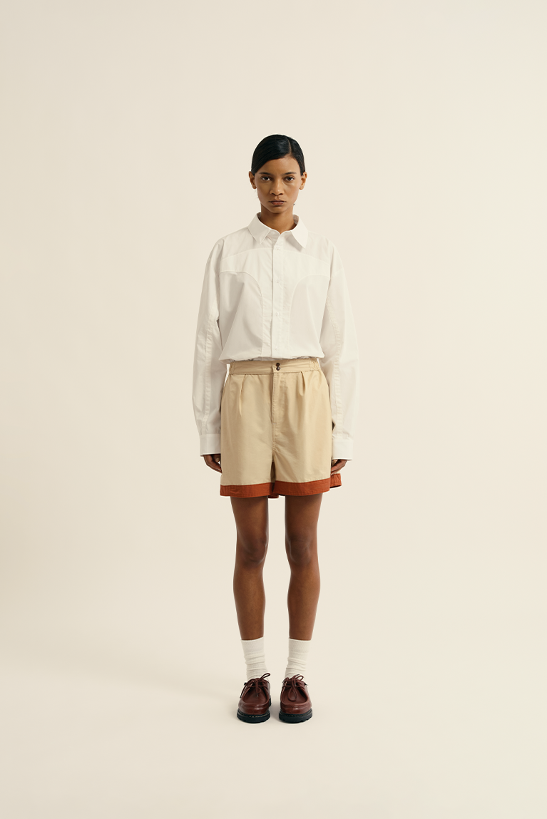 Signature Shorts - Beige
