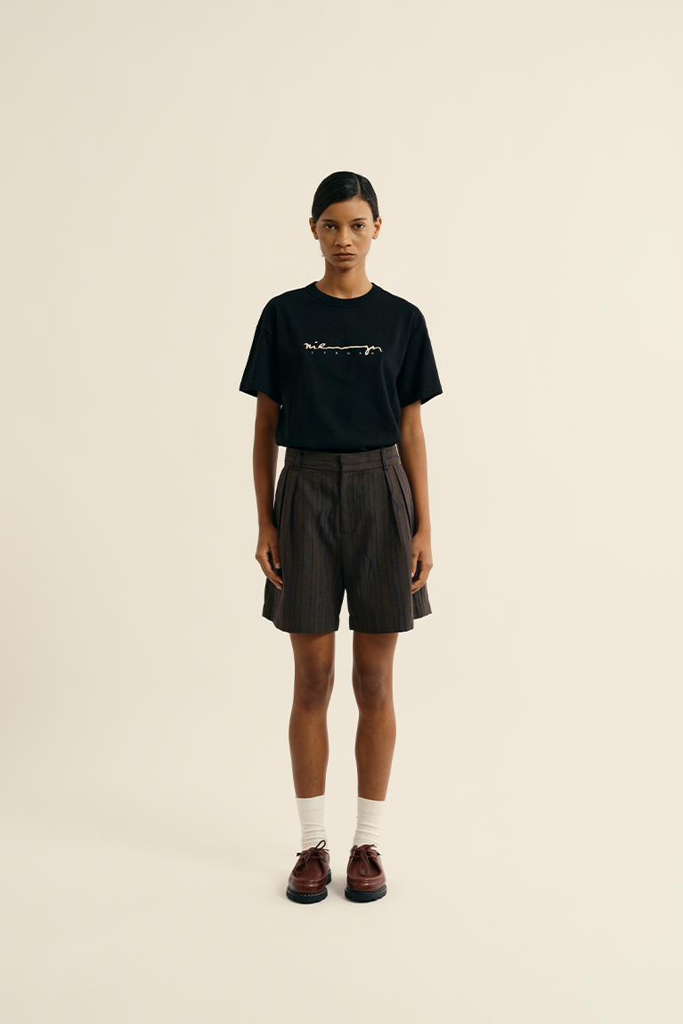 Copan Pinstripe Shorts