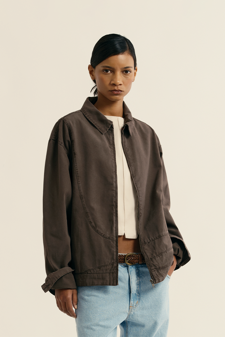 Column Twill Jacket