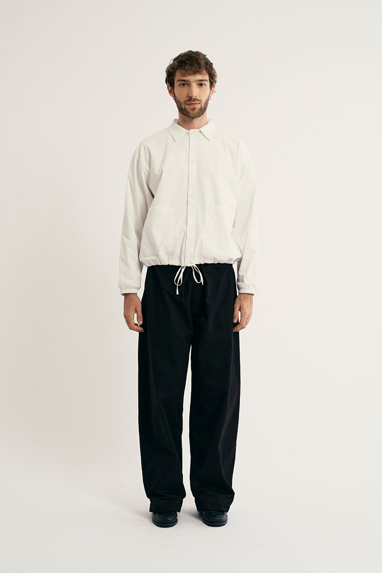 Parachute Twill Pants - Black - hover