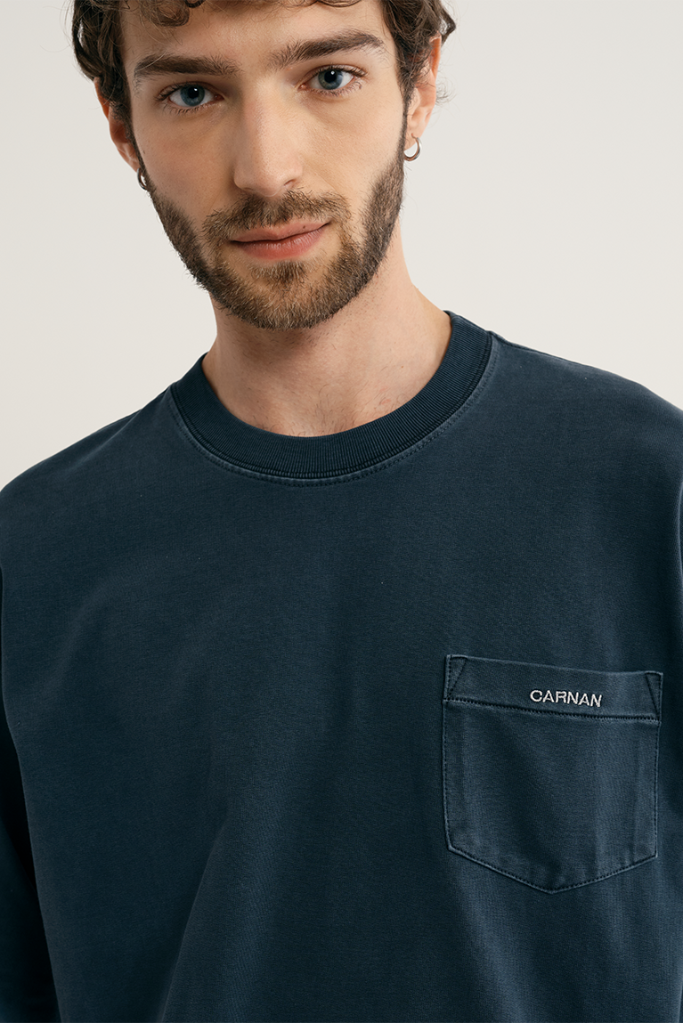 Boxy Premium Long Sleeve - Black