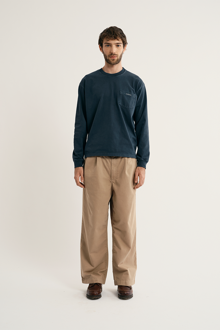 Boxy Premium Long Sleeve - Black